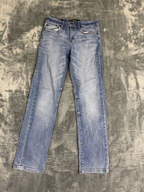 Lucky Brand Classic Straight Fit Womens Blue Denim Jeans Size 14